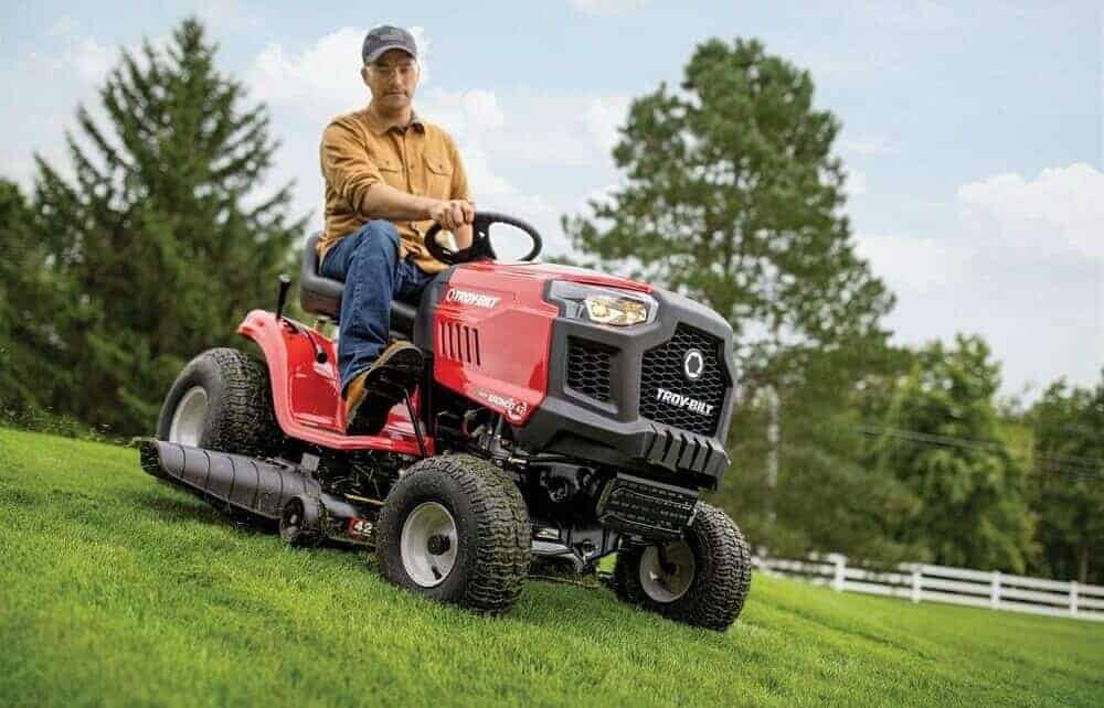 Troy bilt pony discount riding mower reviews